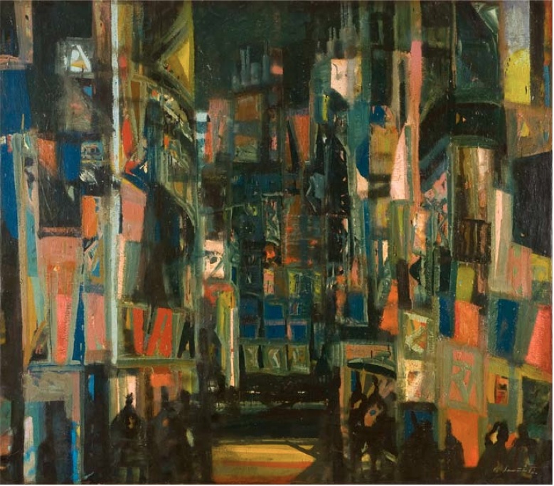 Karel Souček: Červnový večer v Paříži, 1962